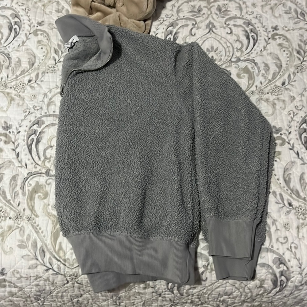 FUZZY SWEATER